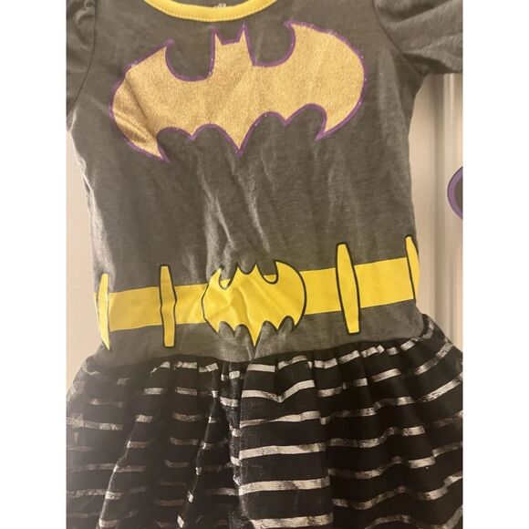 Batgirl Batman Toddler Girls Costume Tutu Dress Clothes Theater Costume Size 2T - Picture 11 of 14
